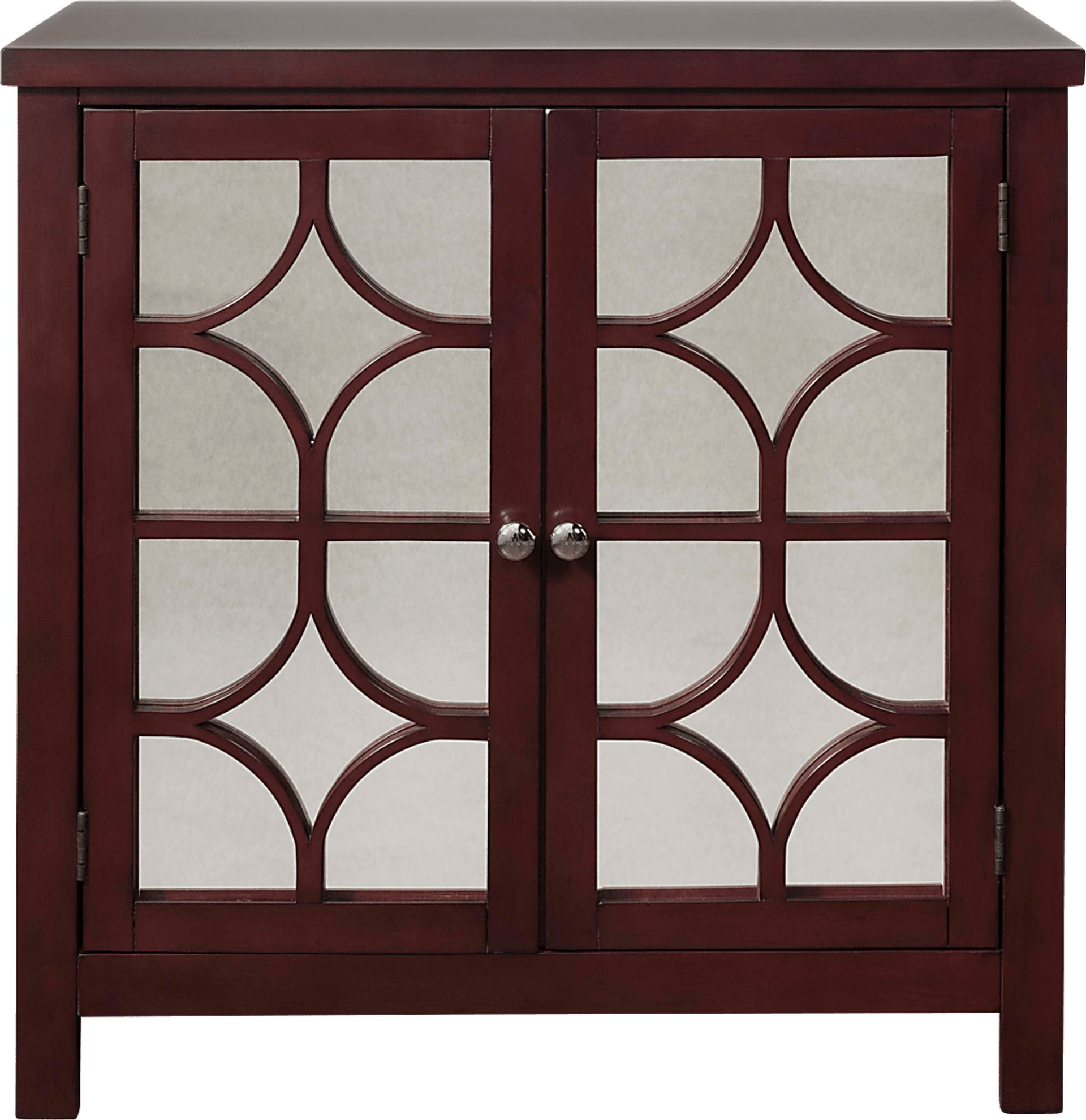Cuthart Red Accent Cabinet - Image 2