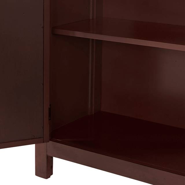 Cuthart Red Accent Cabinet - Thumbnail - Image 3