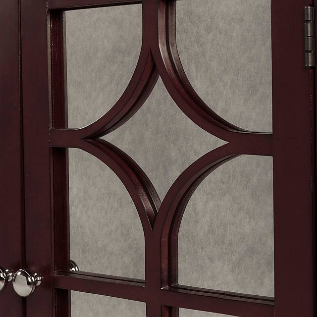 Cuthart Red Accent Cabinet - Thumbnail - Image 5