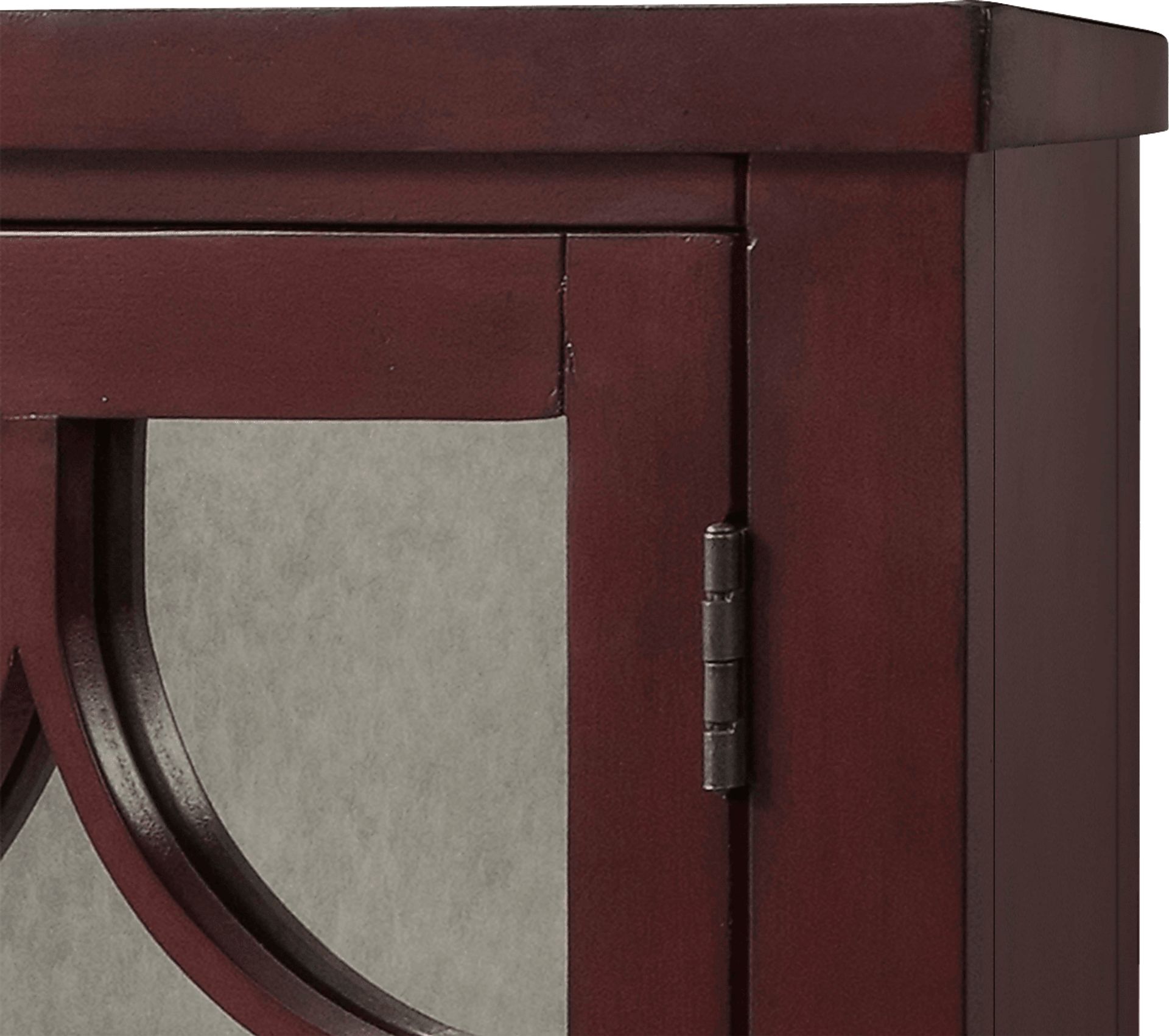 Cuthart Red Accent Cabinet - Image 6