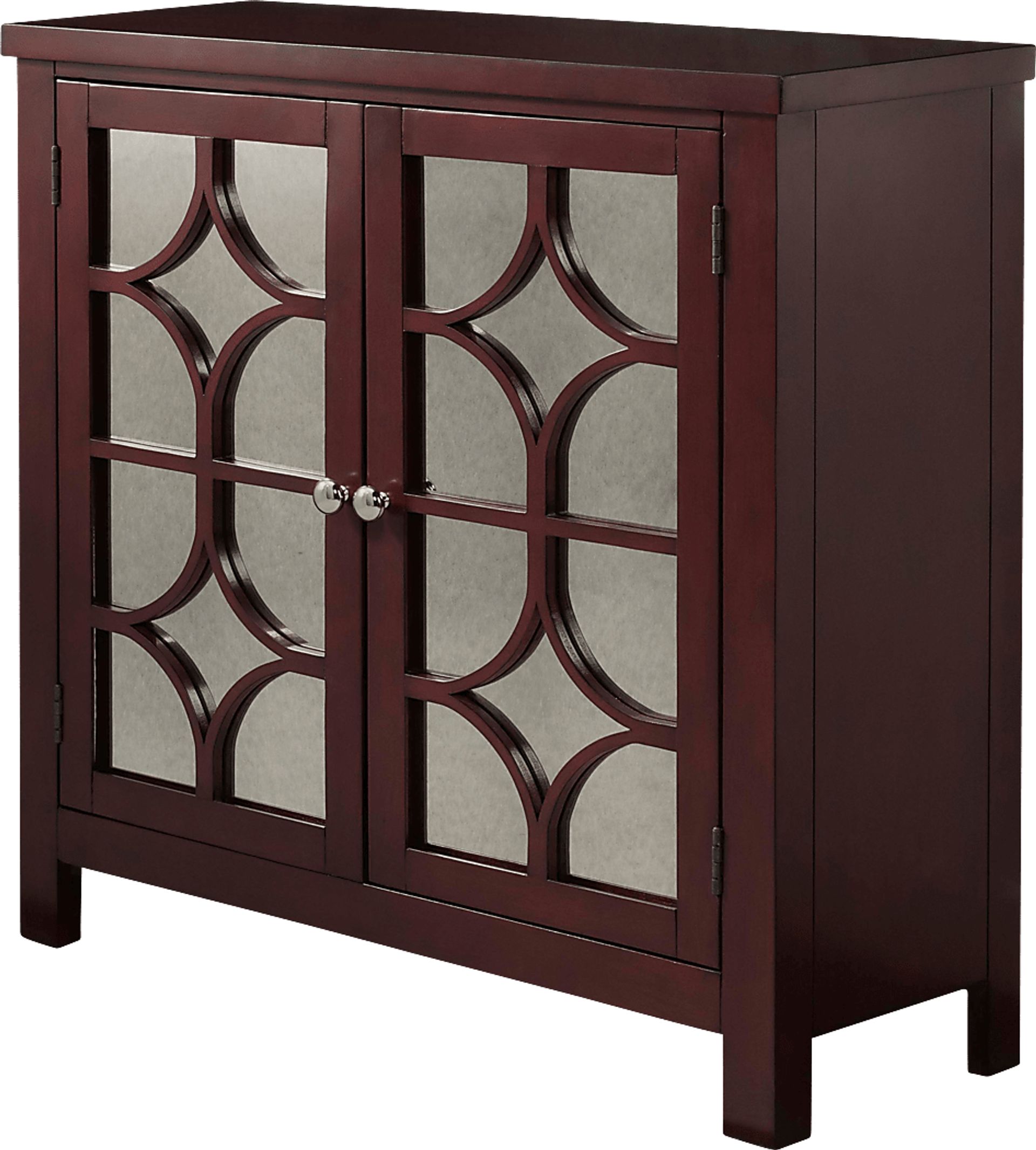 Cuthart Red Accent Cabinet - Image 1