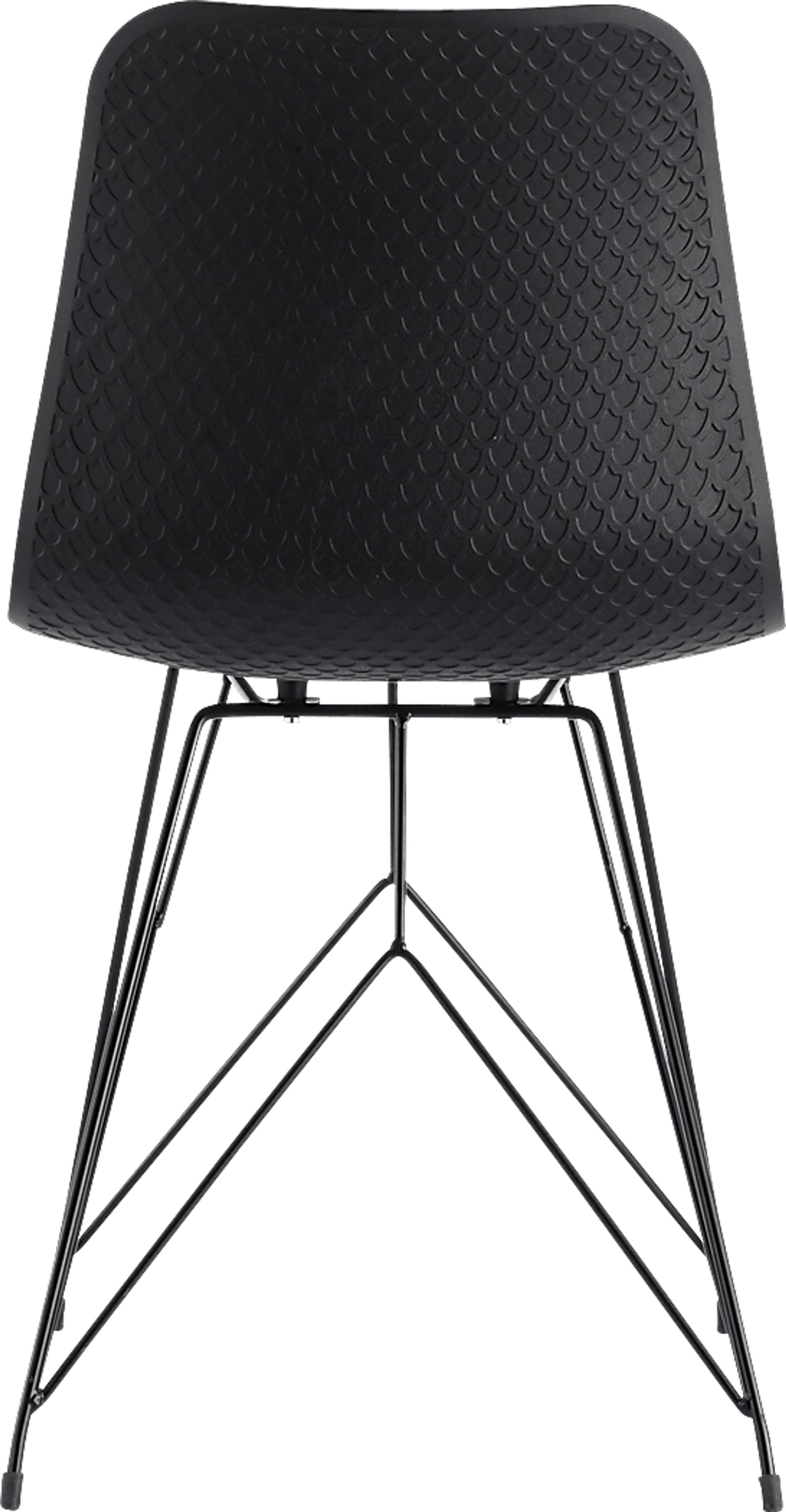 Cyd Black Outdoor Side Chair, Set of 2 - Image 3