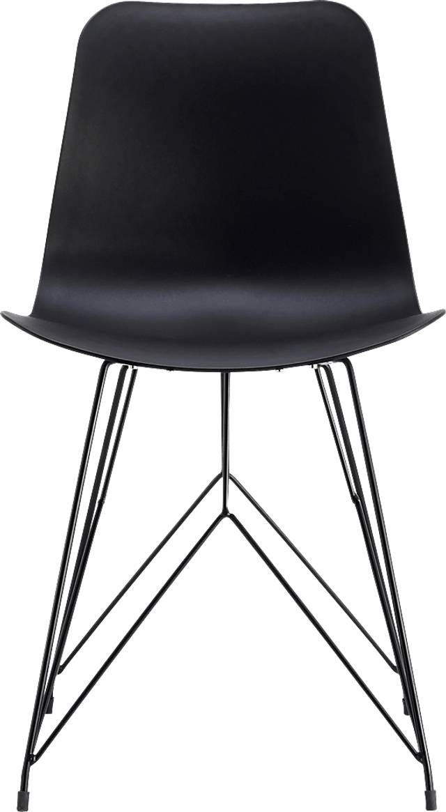Cyd Black Outdoor Side Chair, Set of 2 - Thumbnail - Image 5