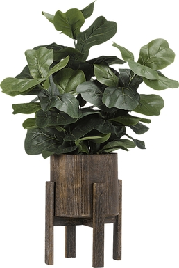 Cydney Green Fiddle Leaf Fig Silk Plant