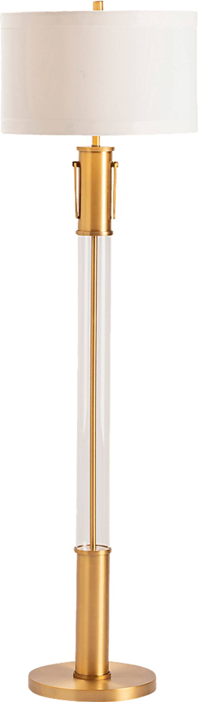 Cylinder Lane Brass  Floor Lamp - Thumbnail - Image 2