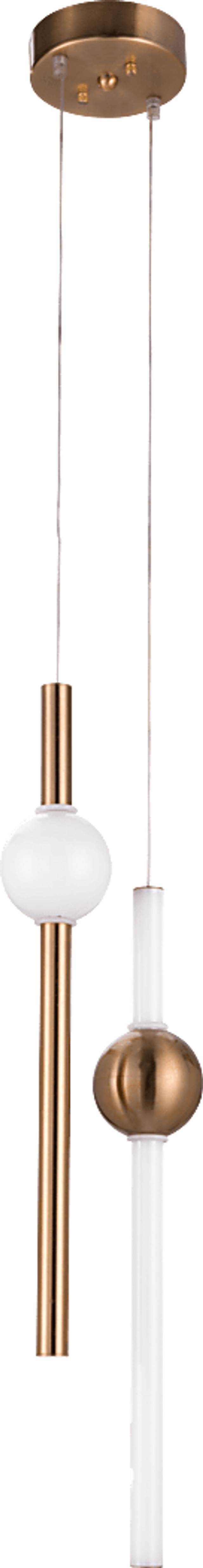Cylindra Cay Gold Chandelier - Thumbnail - Image 2