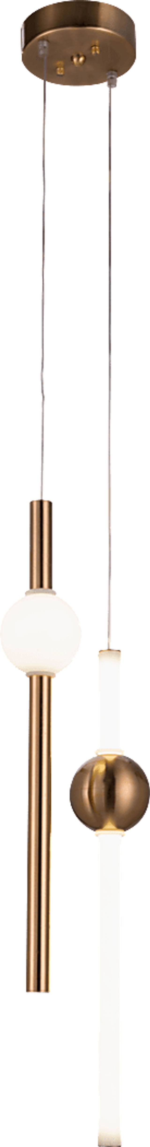 Cylindra Cay Gold Chandelier - Thumbnail - Image 5