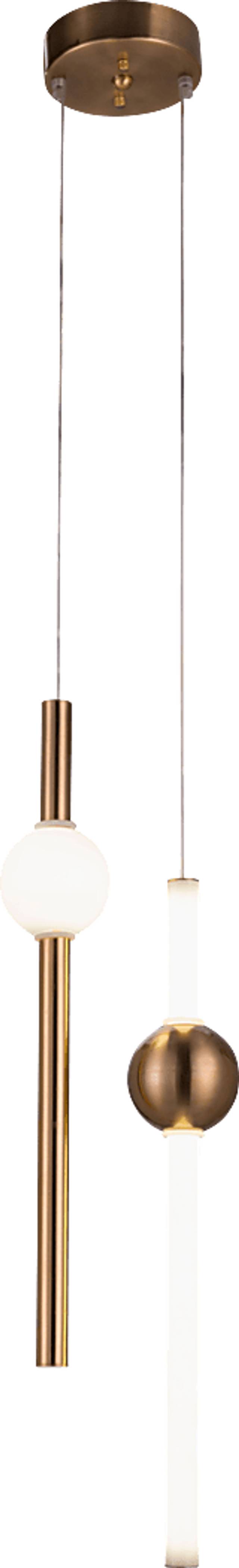 Cylindra Cay Gold Chandelier - Thumbnail - Image 6