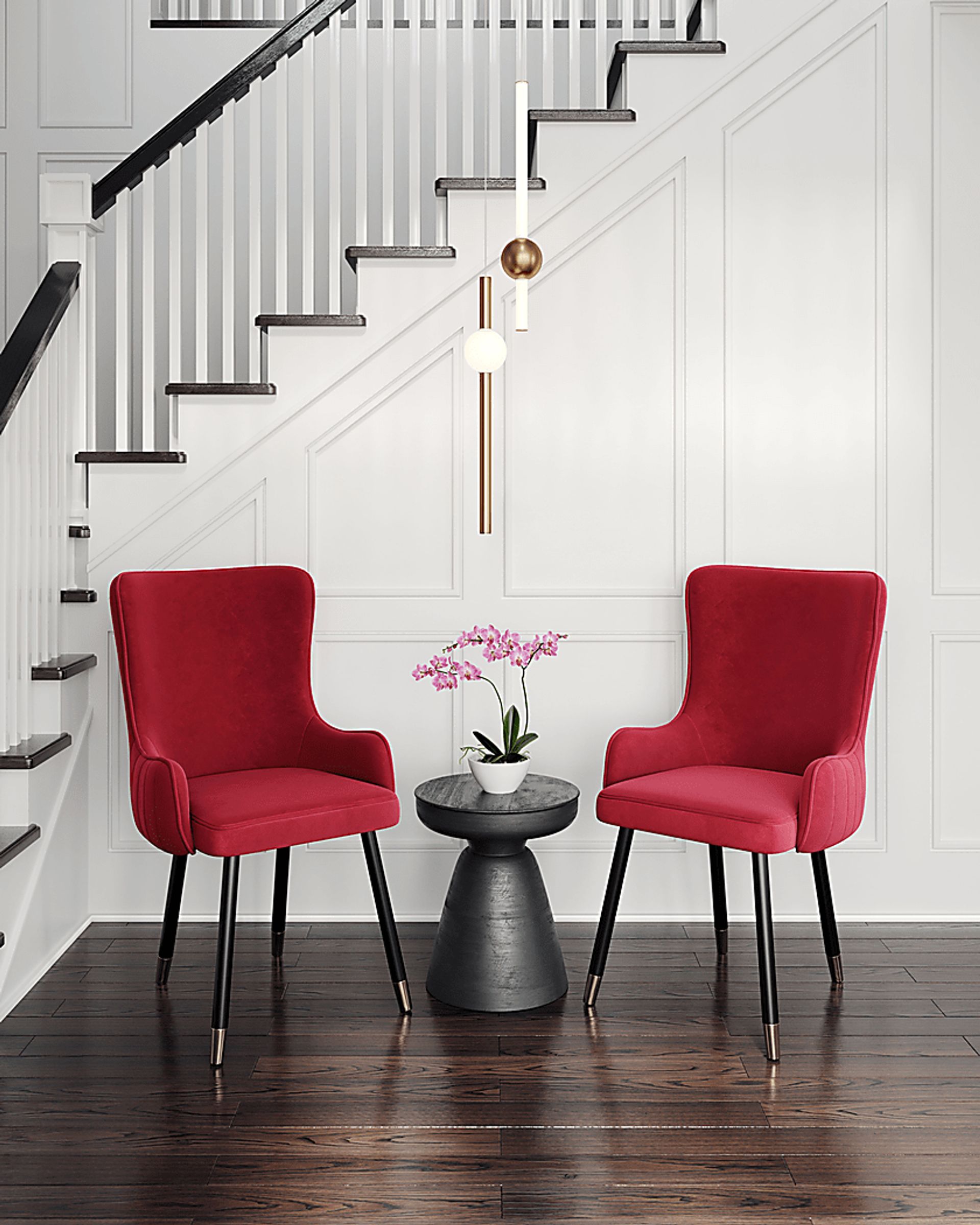 Cylindra Cay Gold Chandelier - Image 9
