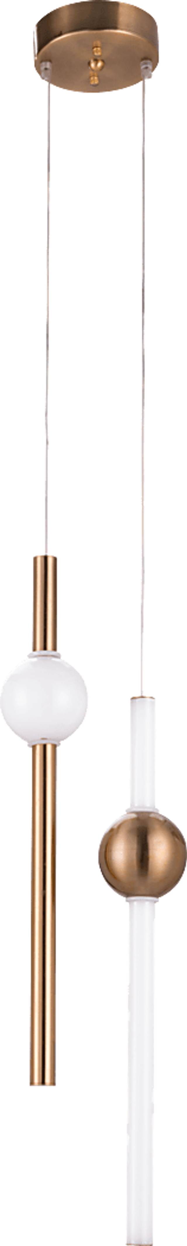 Cylindra Cay Gold Chandelier - Thumbnail - Image 1