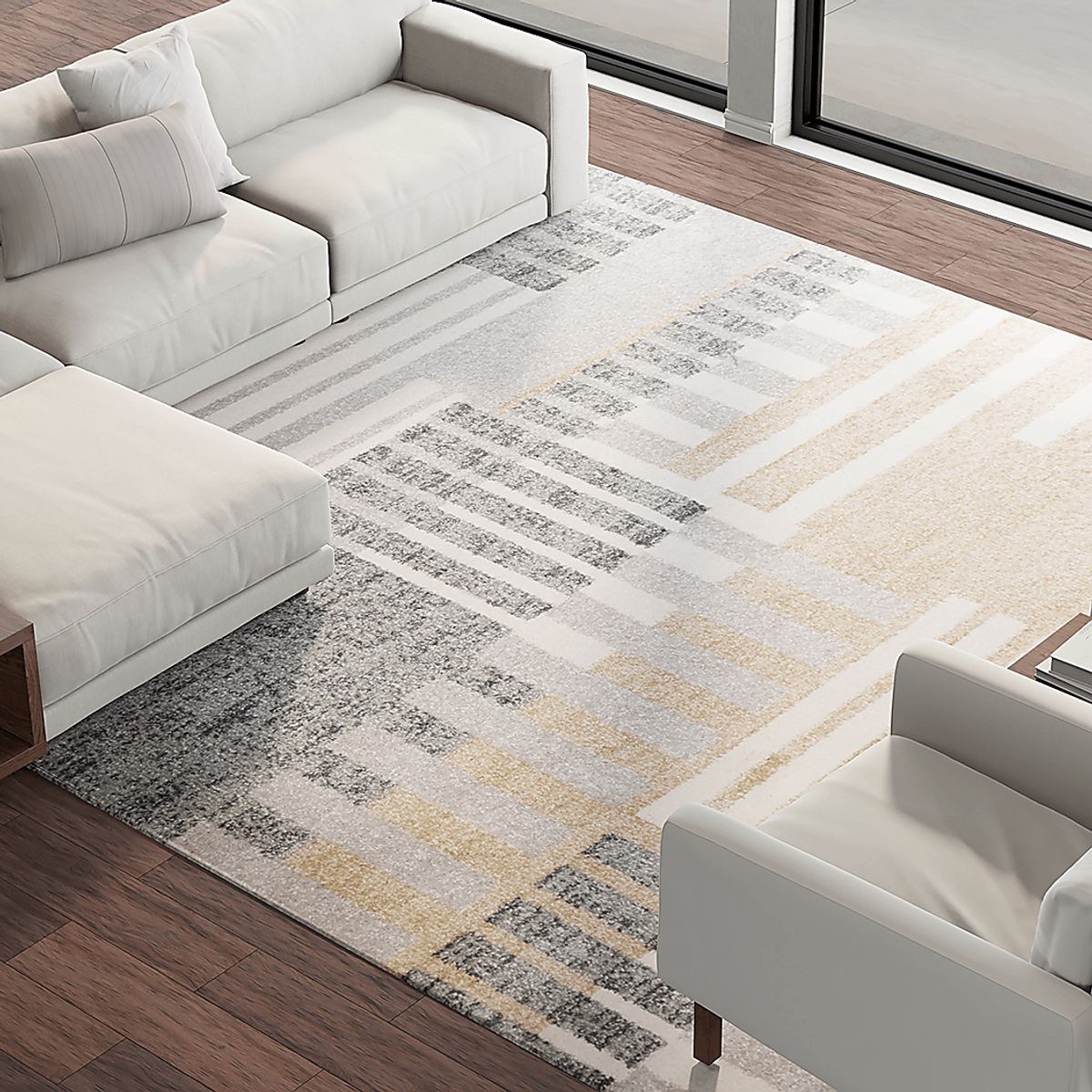 Cymis Gray Rugs | Rooms to Go
