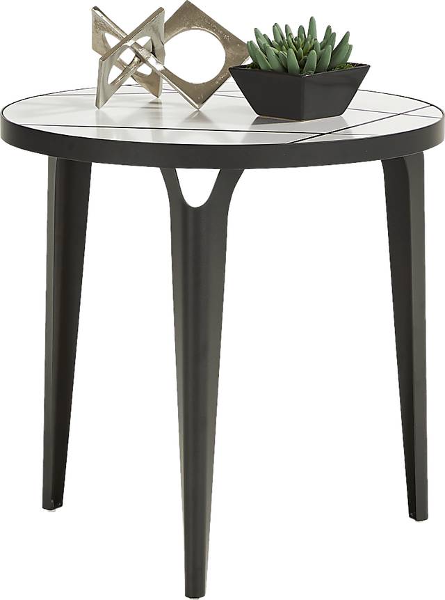 Cyntelli Gray End Table - Thumbnail - Image 2