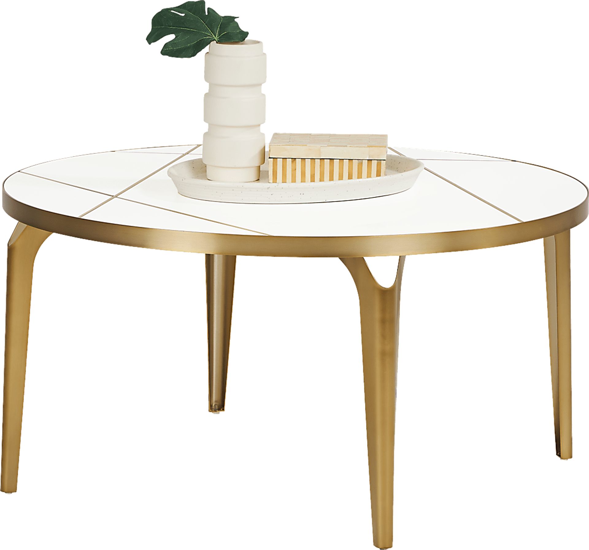 Cyntelli White Cocktail Table - Image 2