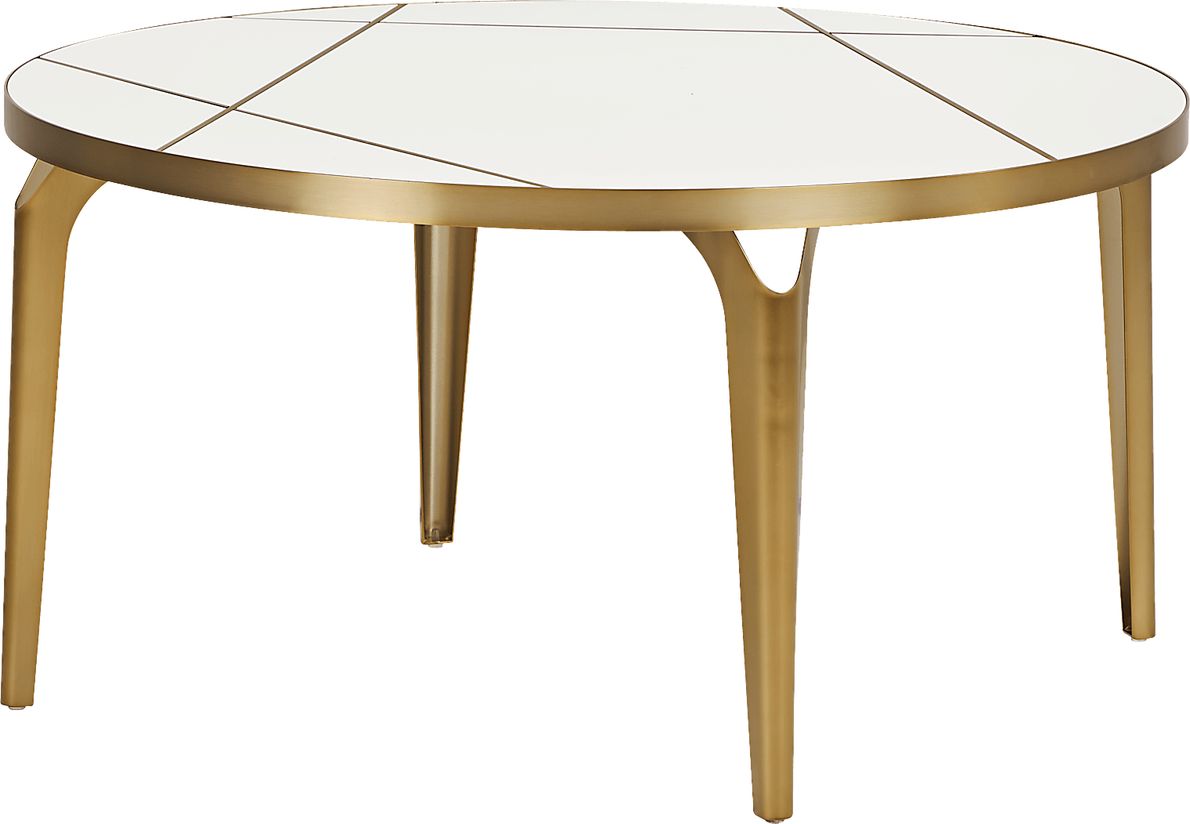Cyntelli White Cocktail Table