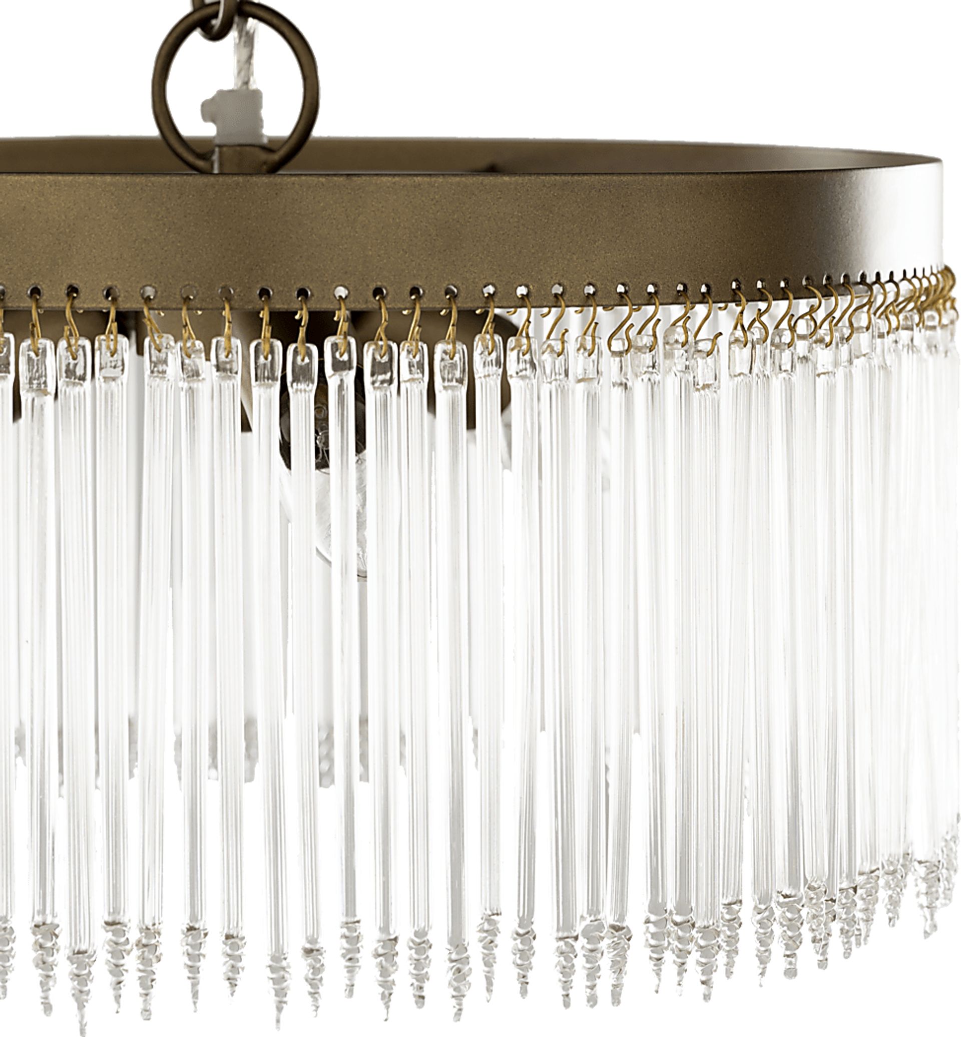 Cynthia Court Glass Chandelier - Image 4