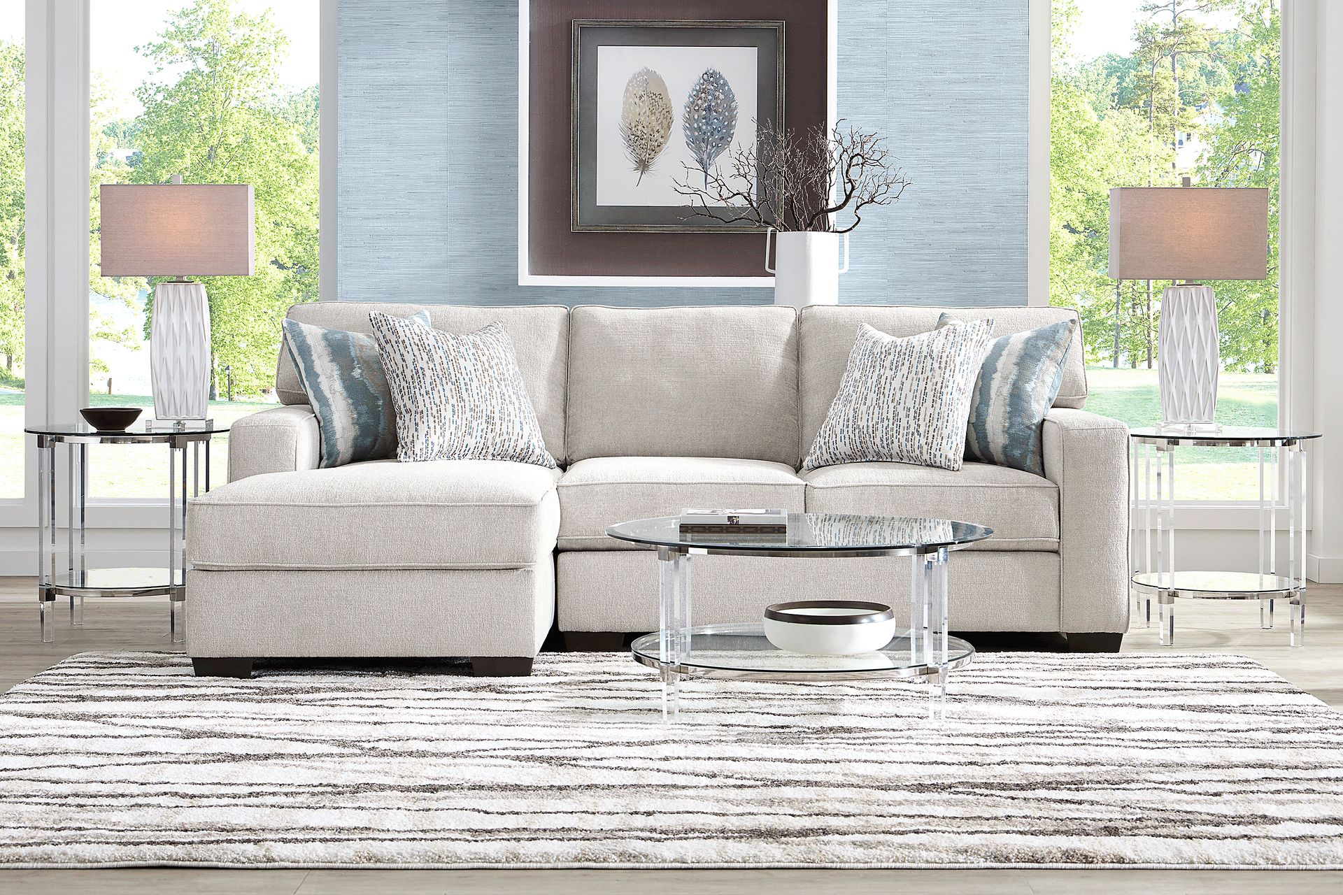 Cynthia Dove 2 Pc Sectional - Image 2
