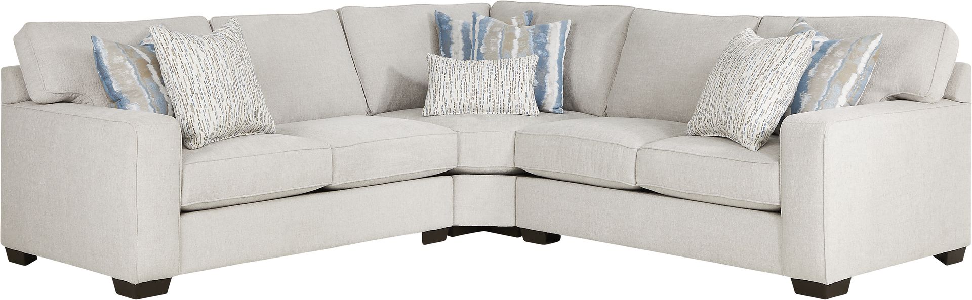 Cynthia Dove 3 Pc Sectional - Image 1