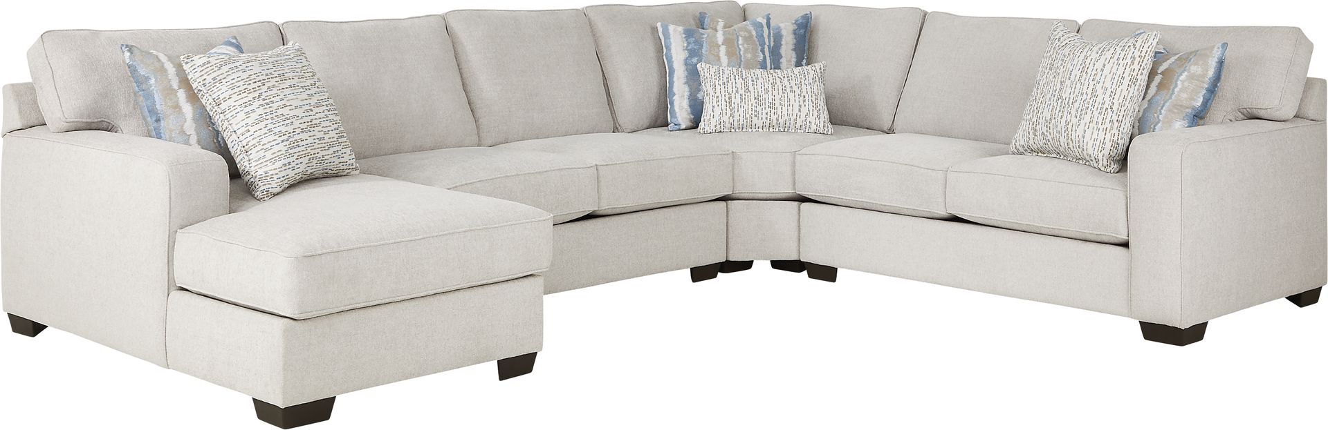 Cynthia Dove 4 Pc Sectional - Image 1