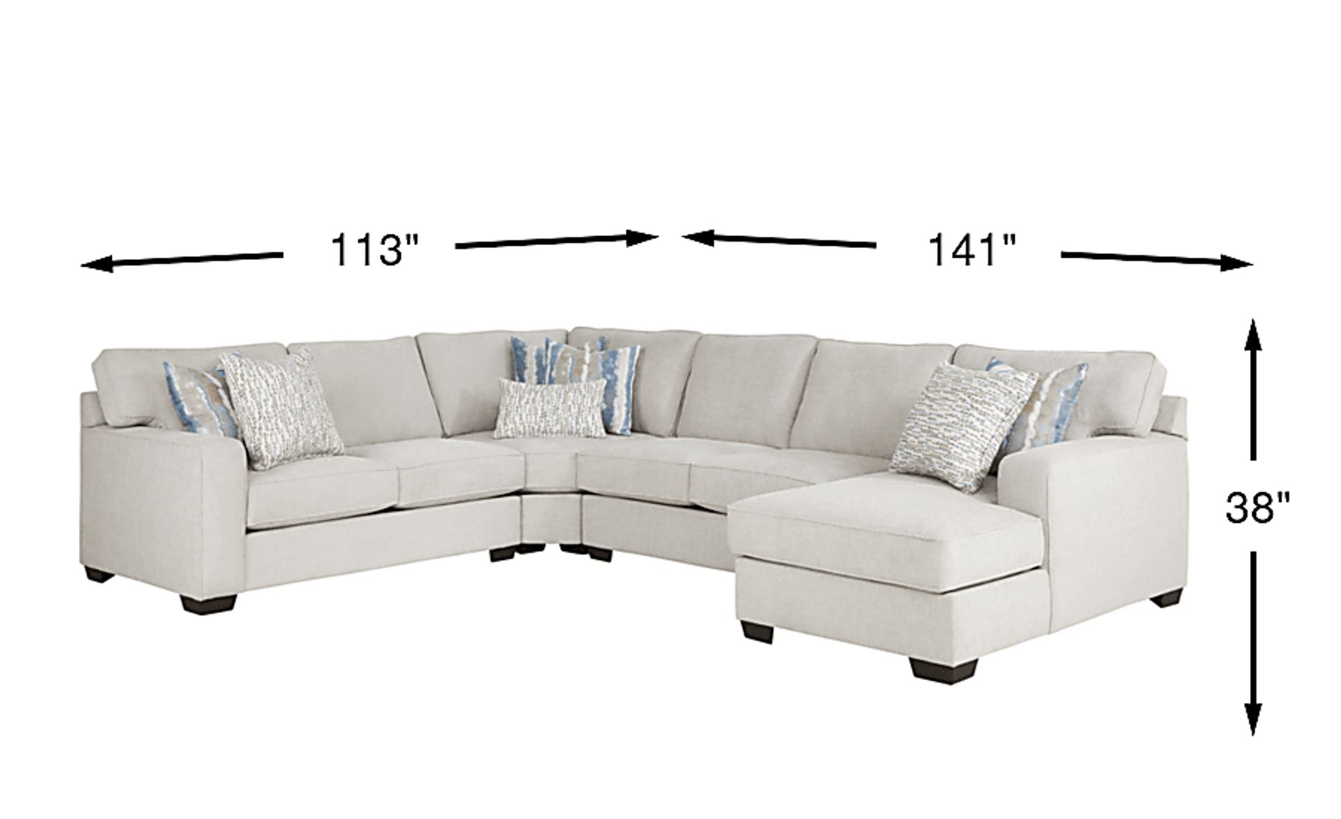 Dimension Image. Please refer to the Dimension Tab on this page for dimension details.