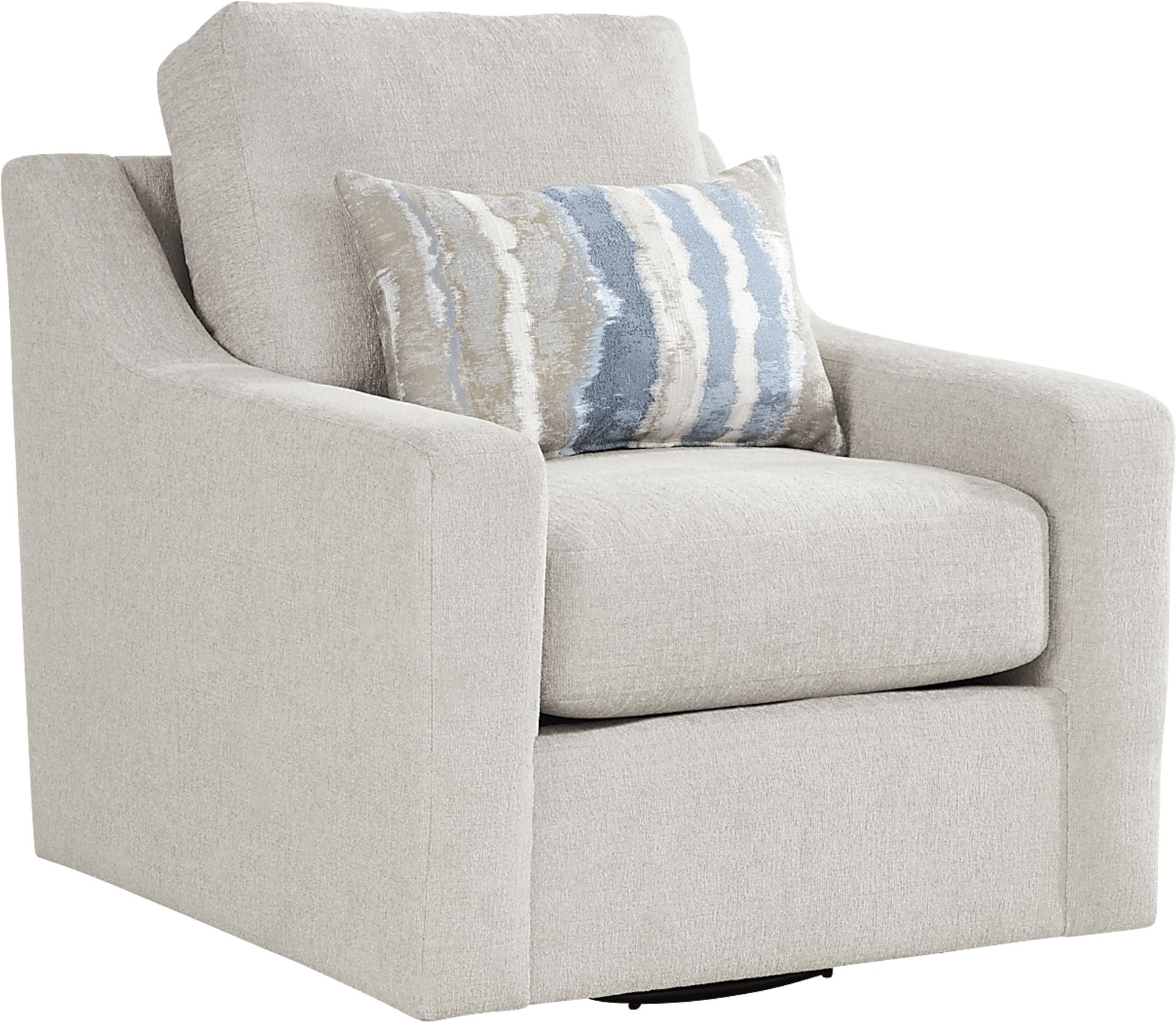 Cynthia Dove Swivel Chair - Image 1