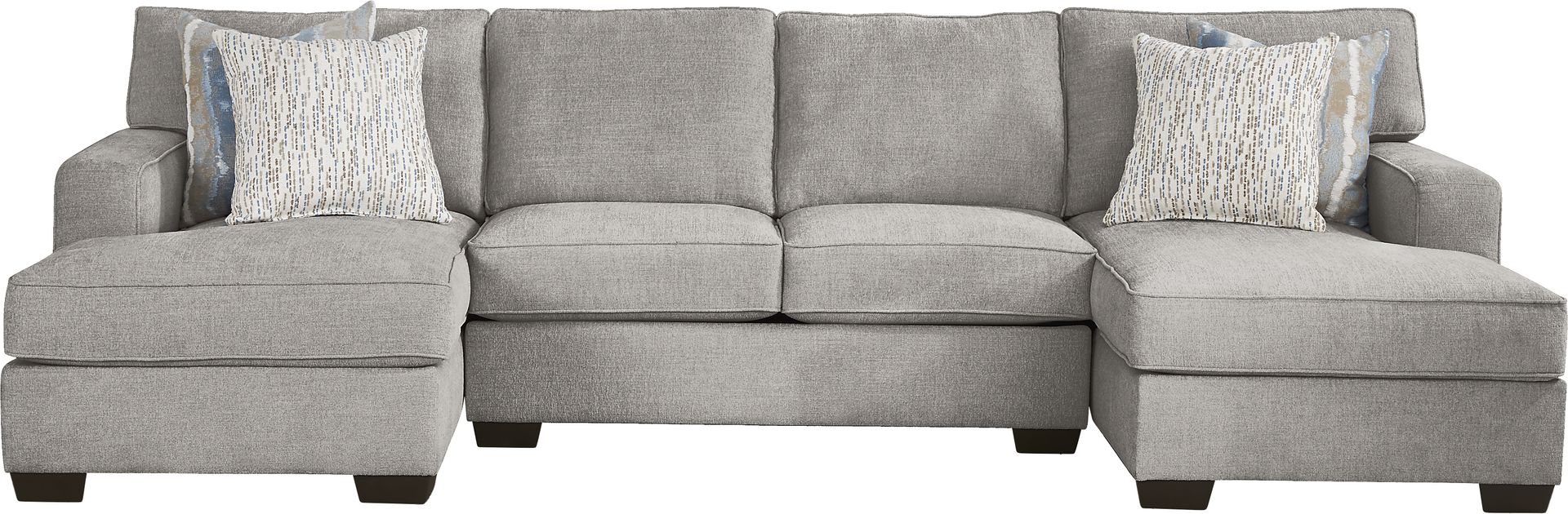 Cynthia Gray 3 Pc Sectional - Image 1