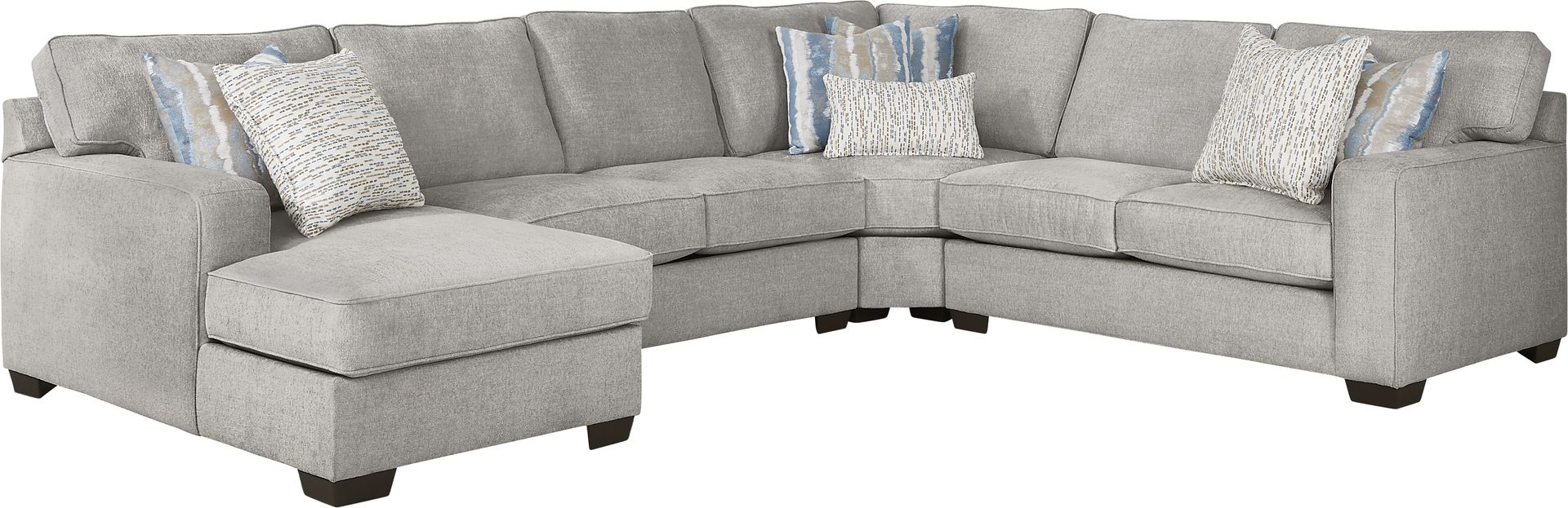 Cynthia Gray 4 Pc Sectional - Image 1