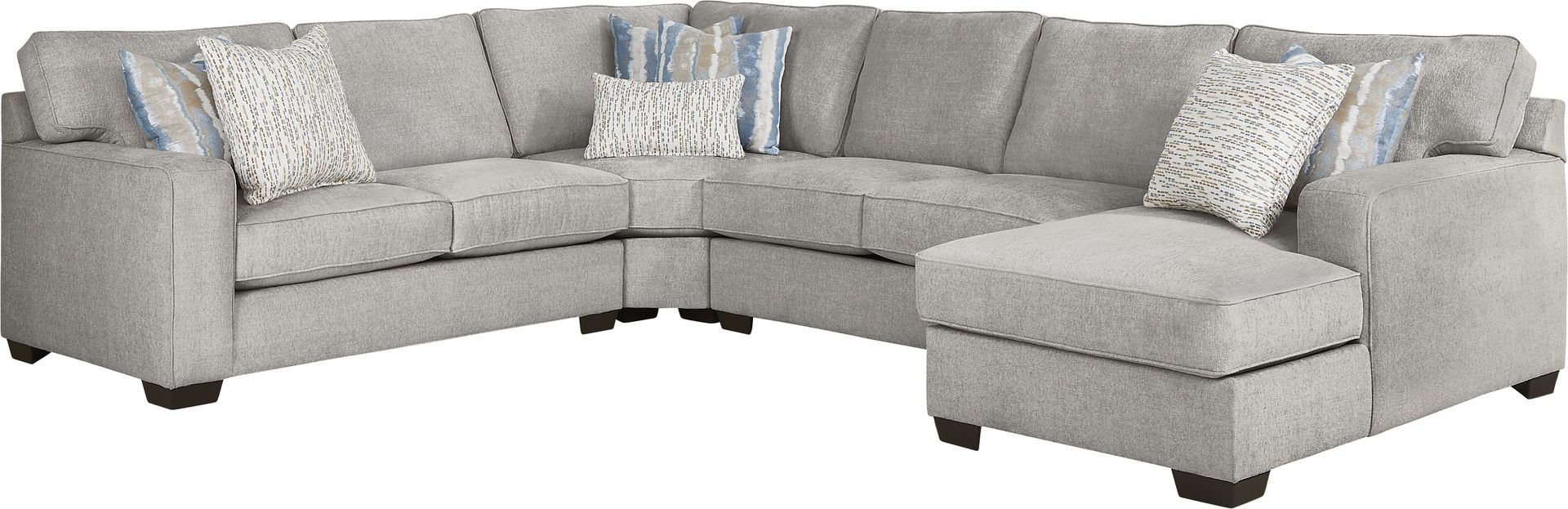 Cynthia Gray 4 Pc Sectional - Image 1