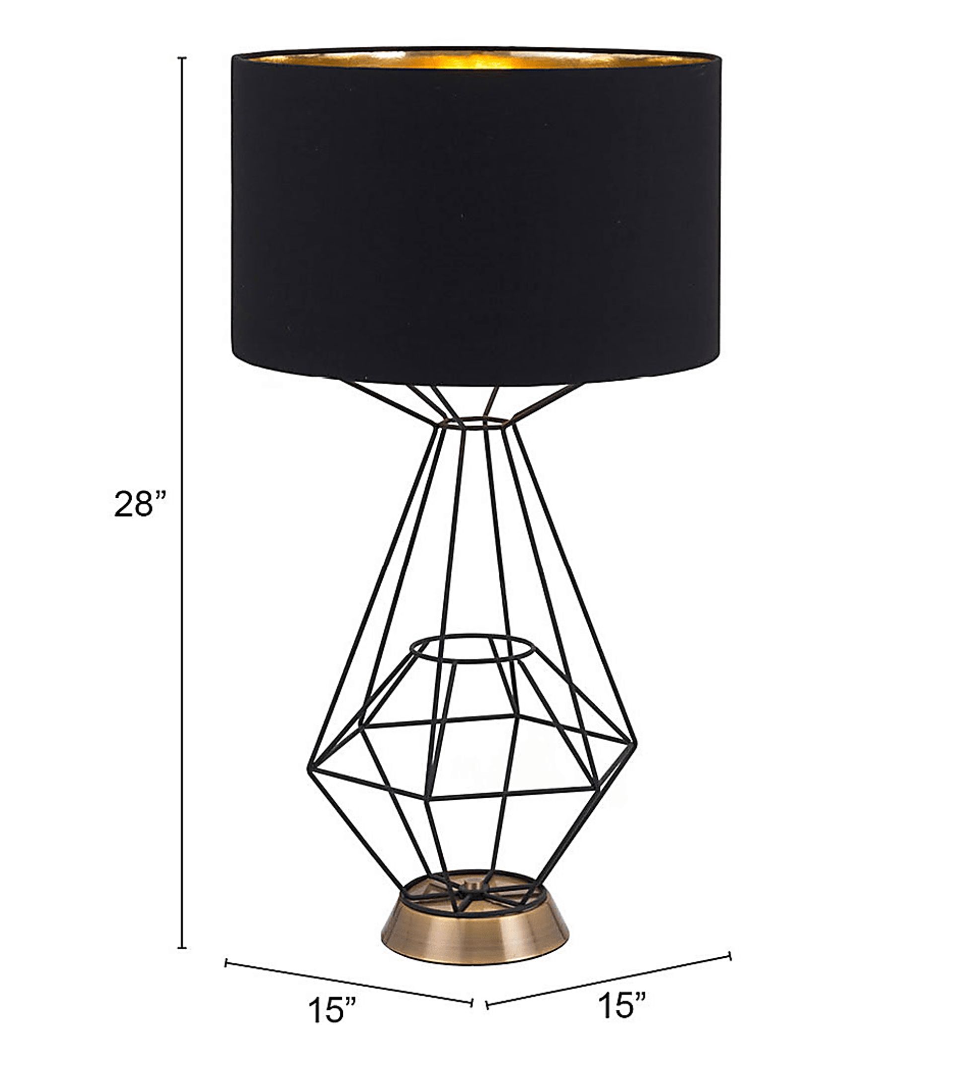 Cypress Circle Black Lamp - Image 4