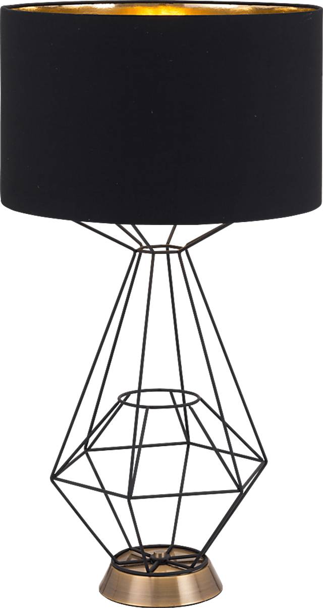 Cypress Circle Black Lamp - Thumbnail - Image 1