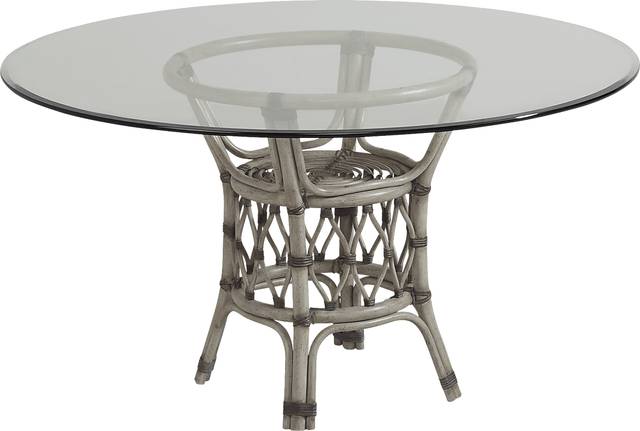 Cypress Cove Gray Round Dining Table - Thumbnail - Image 1