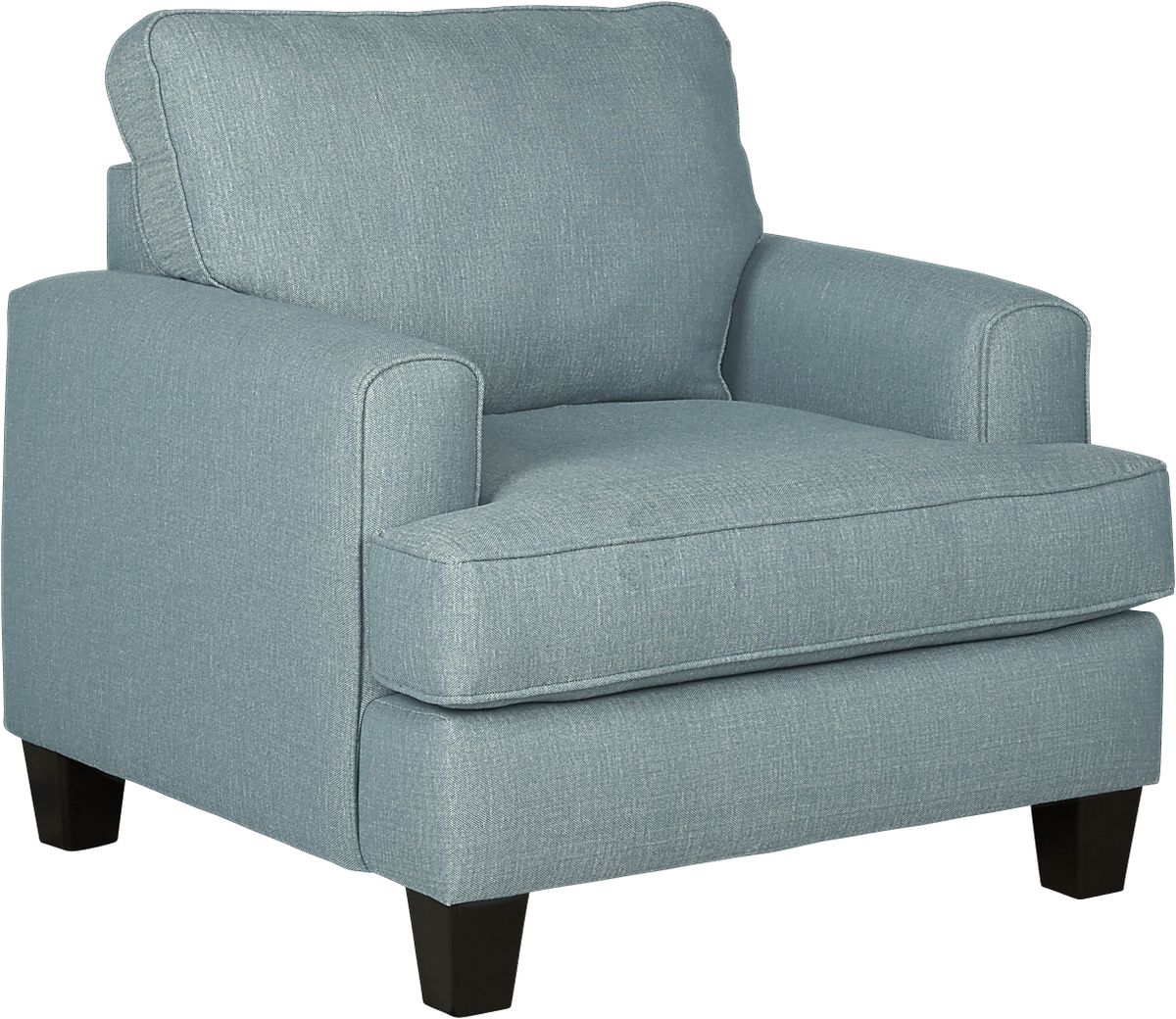 Cypress Gardens Blue Polyester Fabric Chair | Rooms to Go