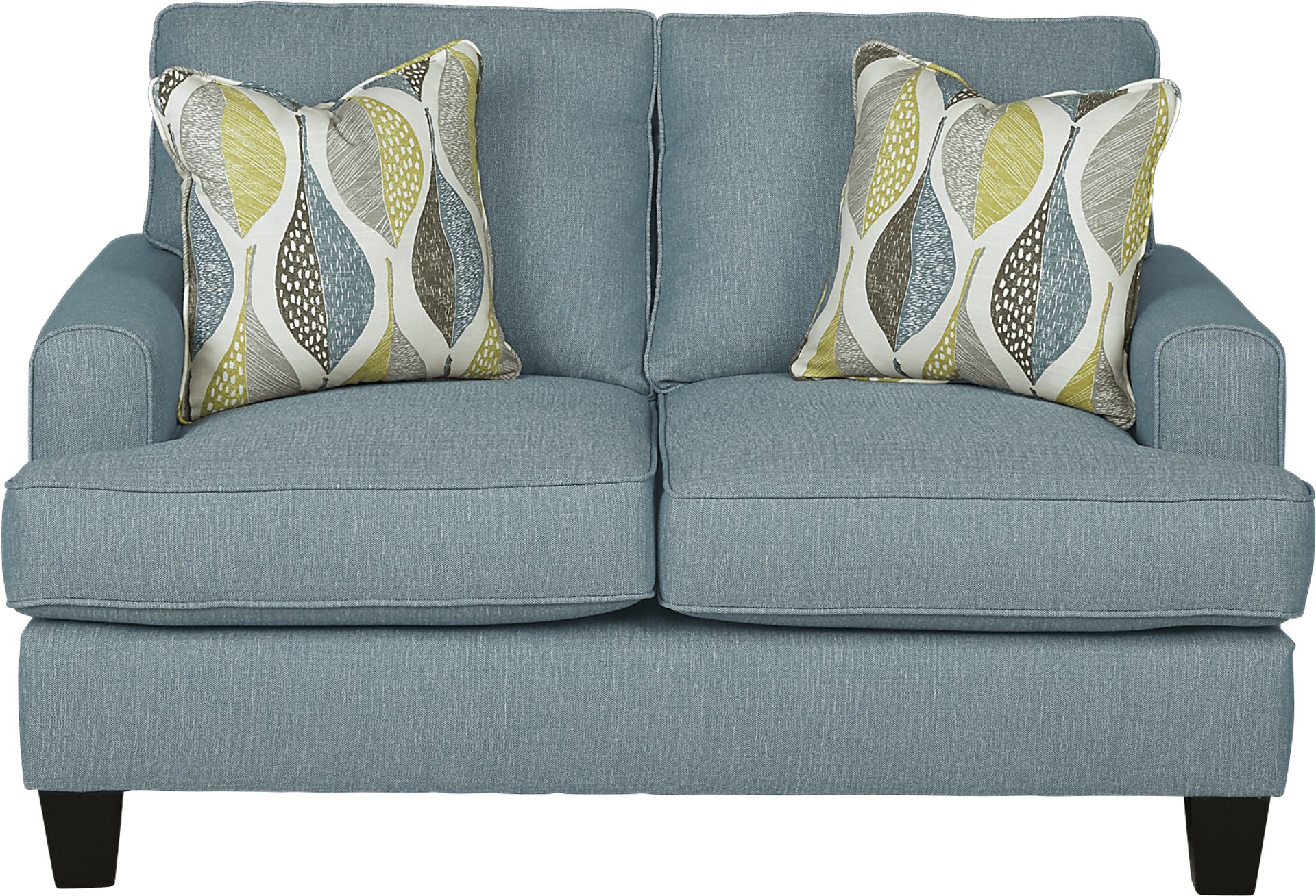 Cypress Gardens Blue Loveseat - Image 1