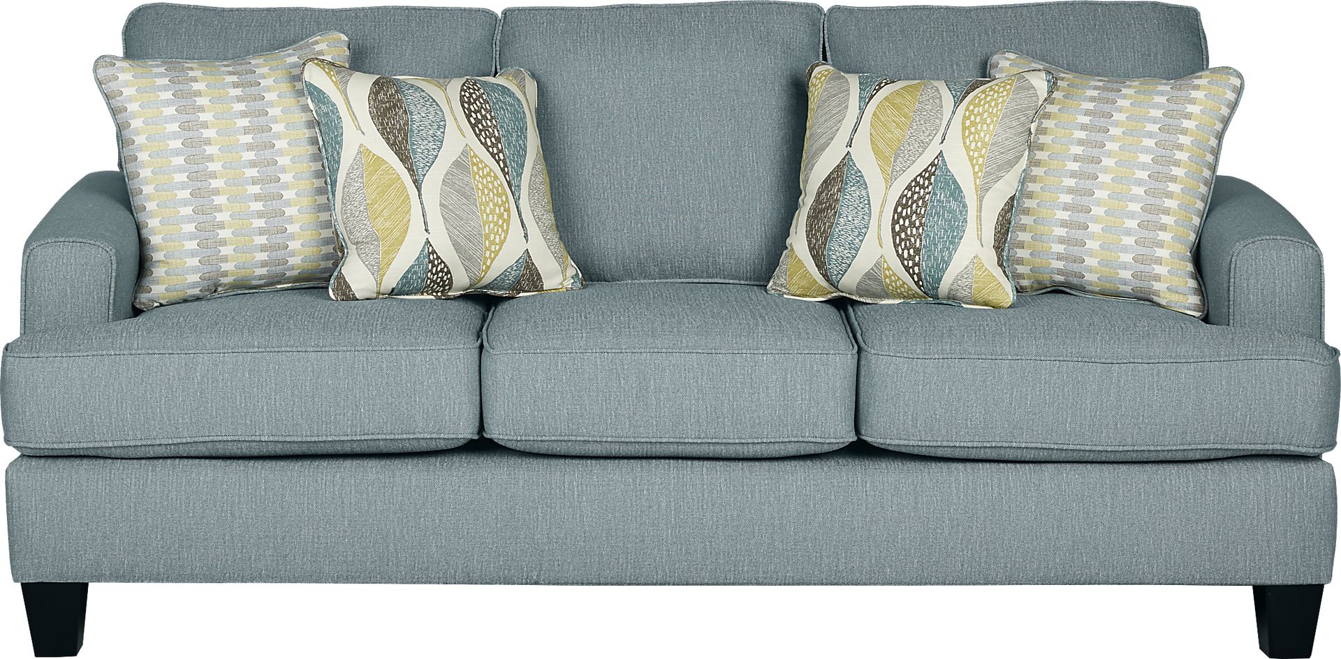 Cypress Gardens Blue Sofa - Image 1