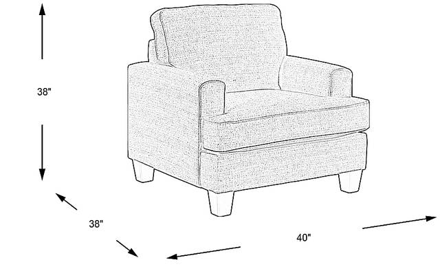Dimension Image. Please refer to the Dimension Tab on this page for dimension details.