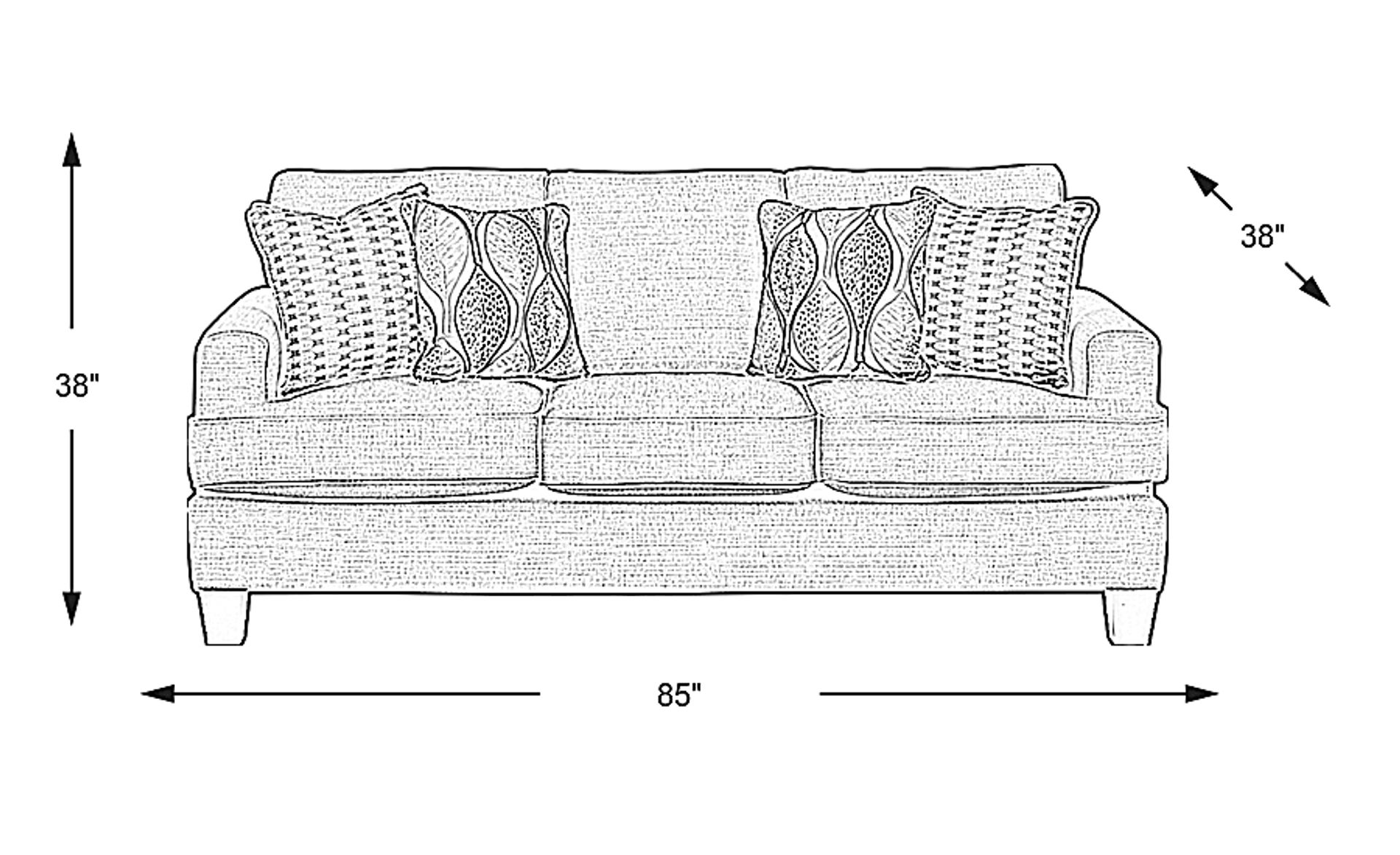 Dimension Image. Please refer to the Dimension Tab on this page for dimension details.