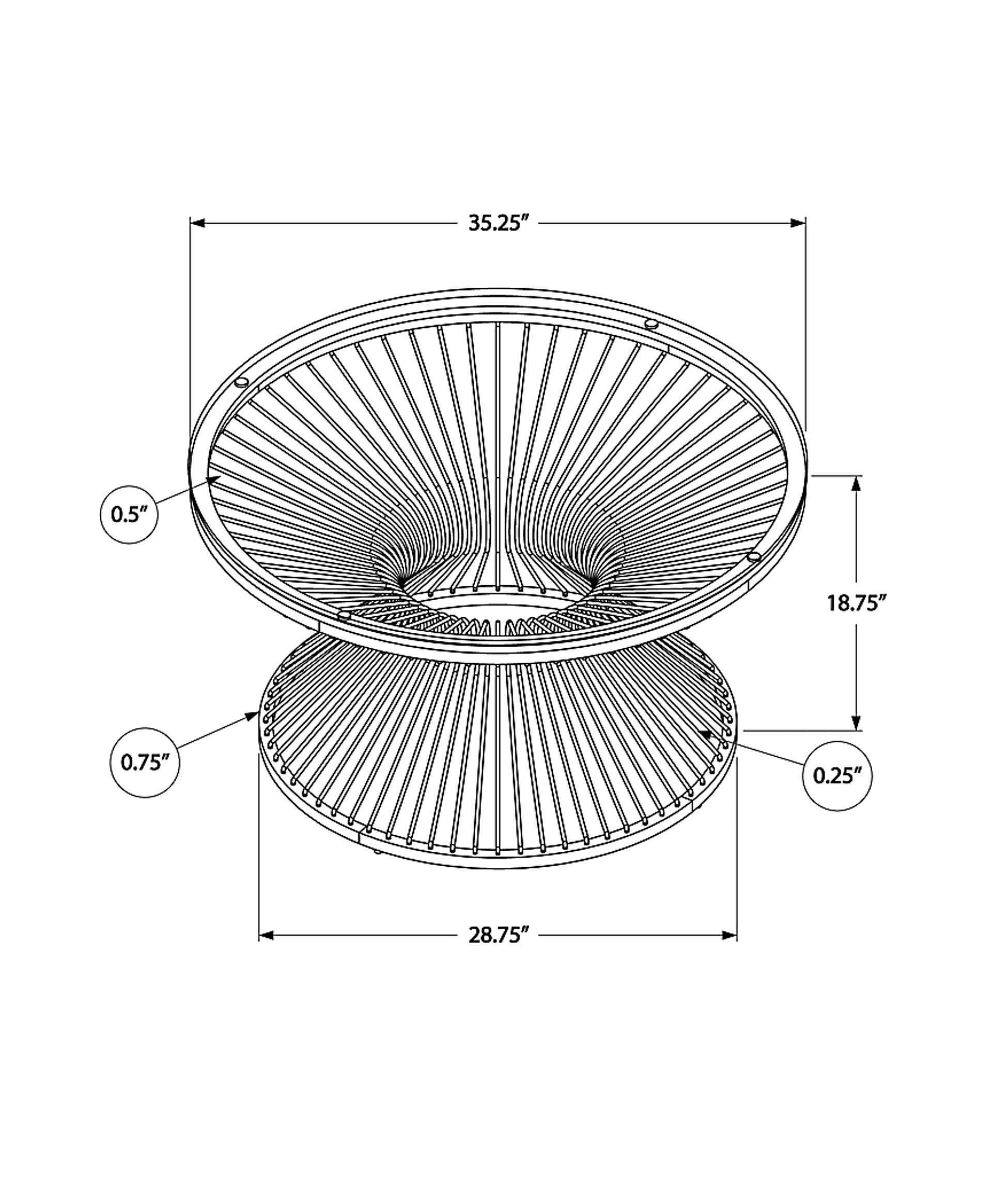 Cypressfield Silver Cocktail Table - Image 4