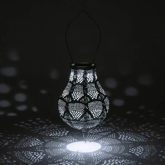 Cyra Creek Outdoor Sage Solar Lantern - Thumbnail - Image 17