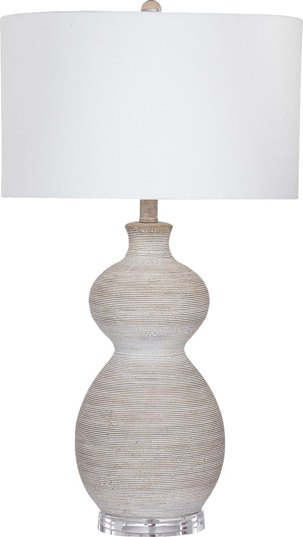 Dacca Estates Beige Lamp