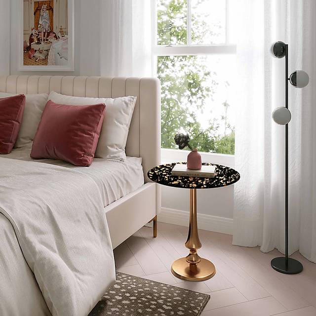 Dacer Black Accent Table - Thumbnail - Image 5