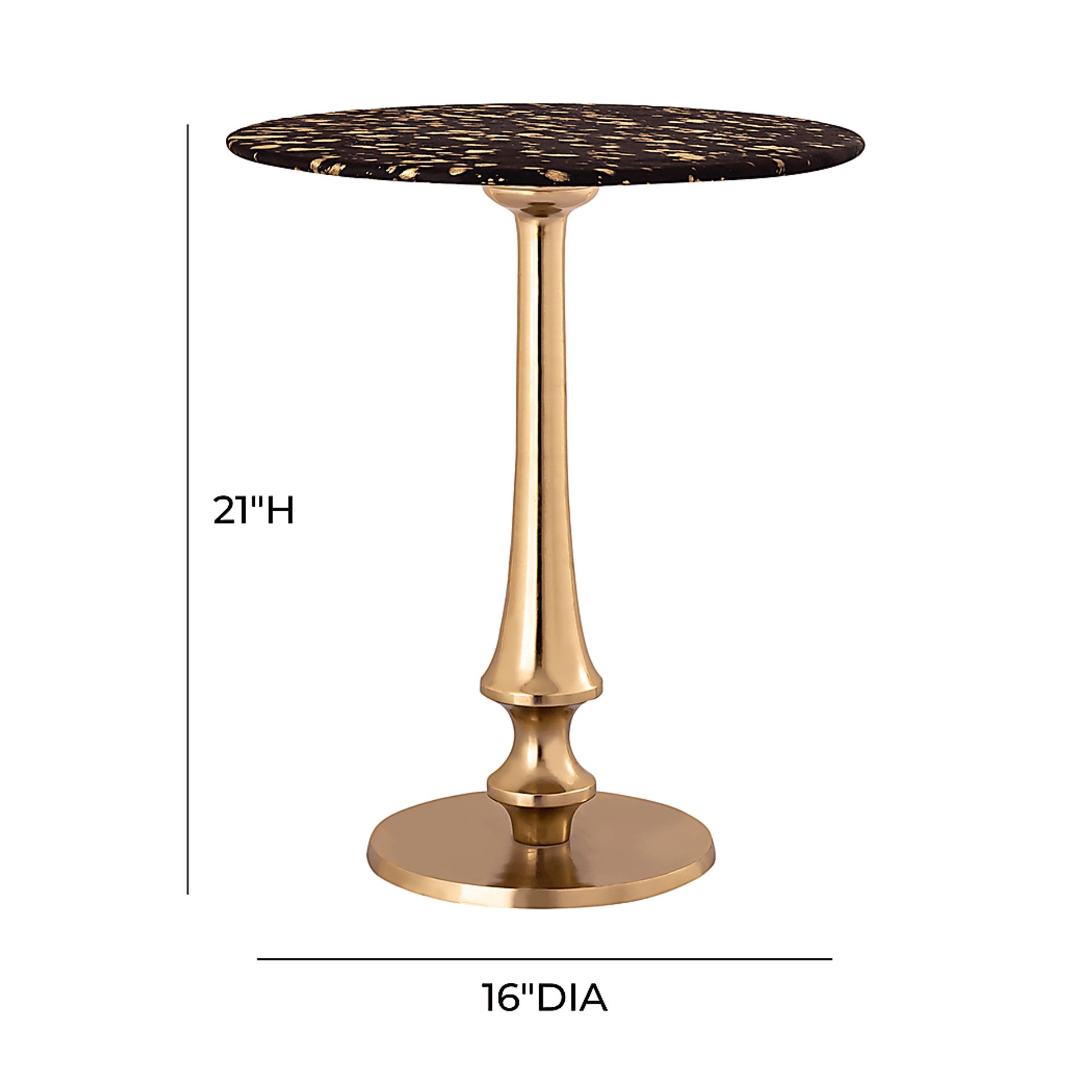 Dacer Black Accent Table - Image 6