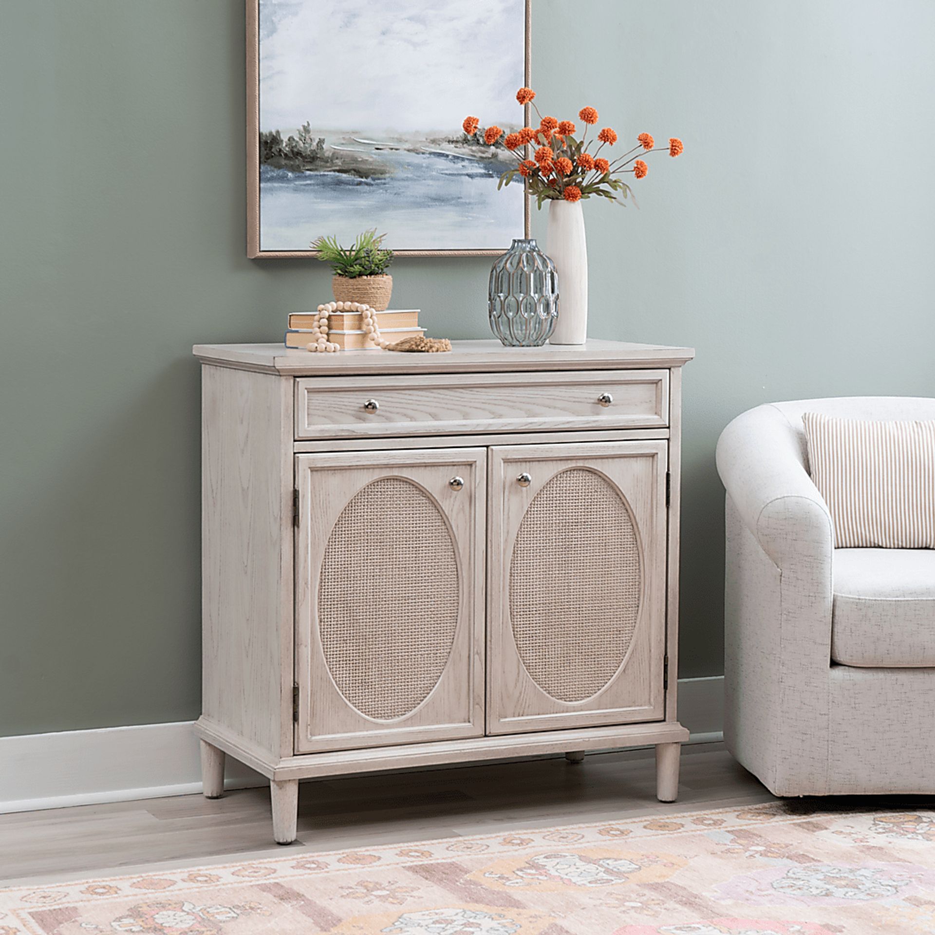 Dacord Light Brown Accent Cabinet - Image 2