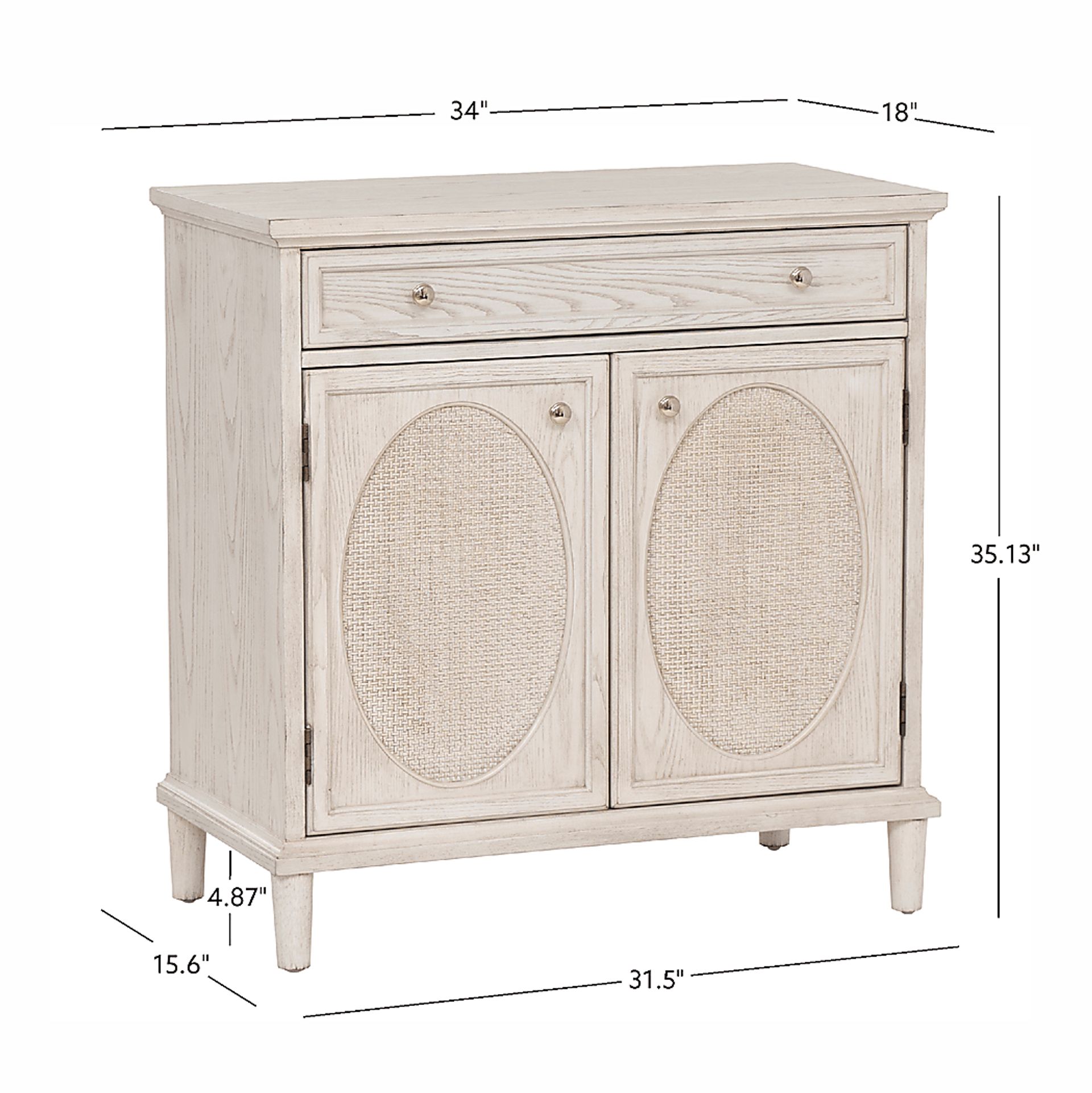 Dacord Light Brown Accent Cabinet - Image 7