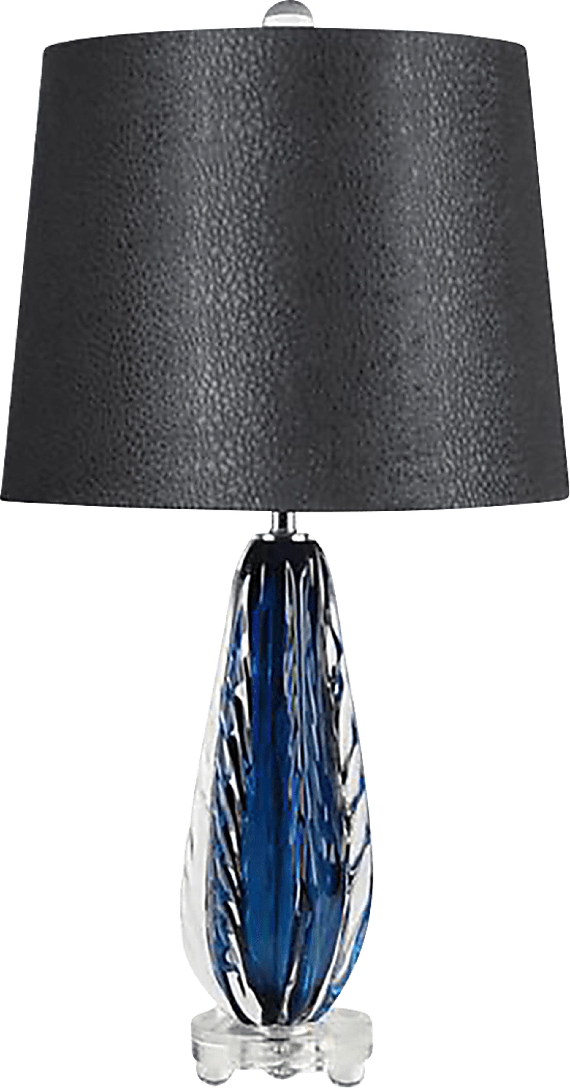 Dade Place Blue Lamp - Image 1
