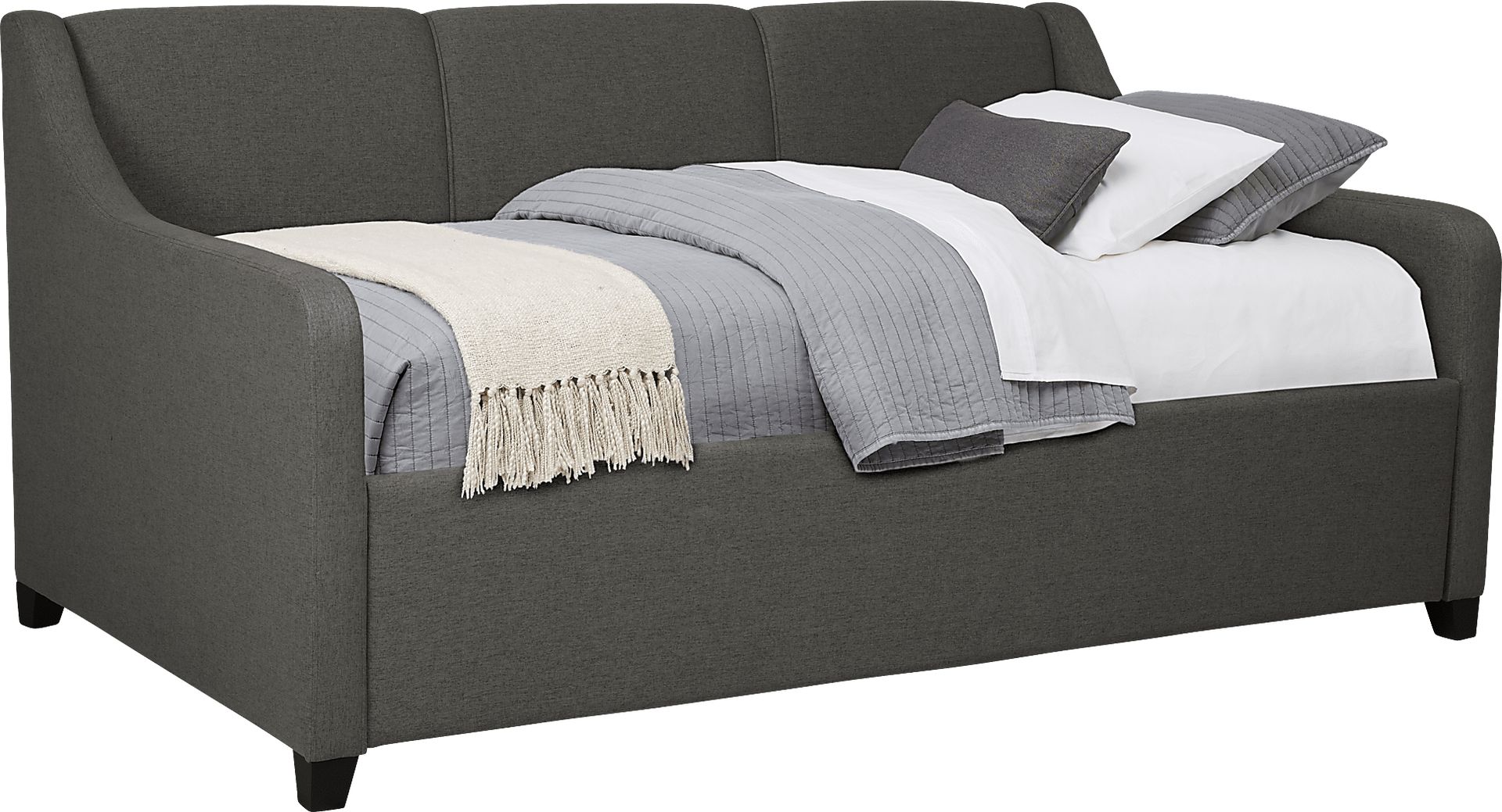 Daelan Dark Gray Twin Daybed - Image 1