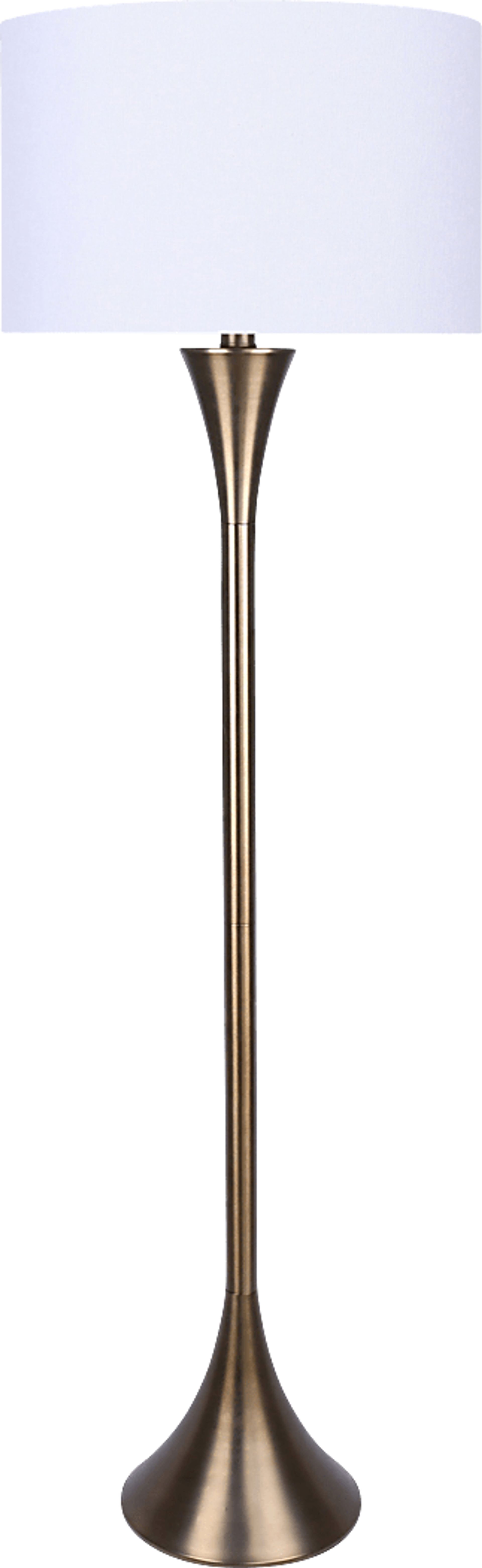 Daey Drive Bronze Floor Lamp - Image 1