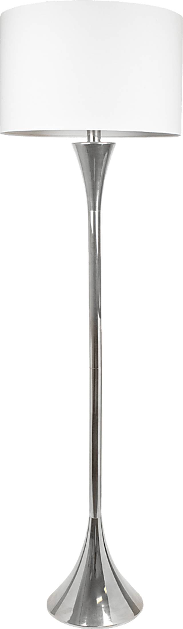 Daey Drive Silver Floor Lamp - Thumbnail - Image 2