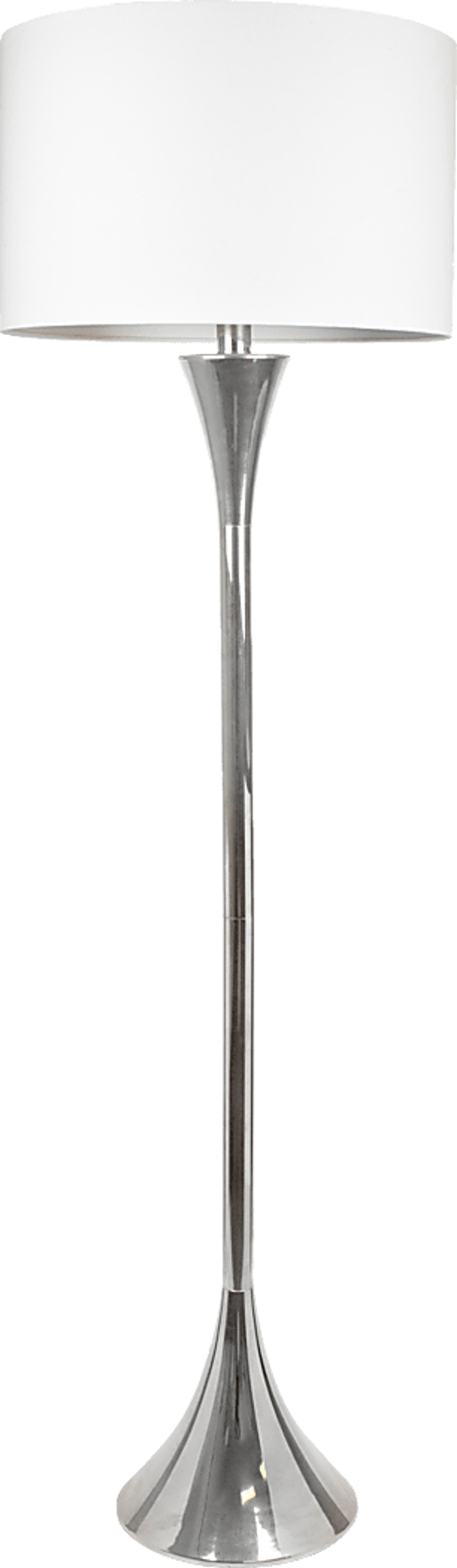 Daey Drive Silver Floor Lamp - Image 2