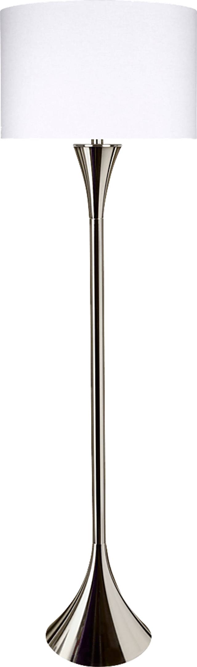 Daey Drive Silver Floor Lamp - Thumbnail - Image 1