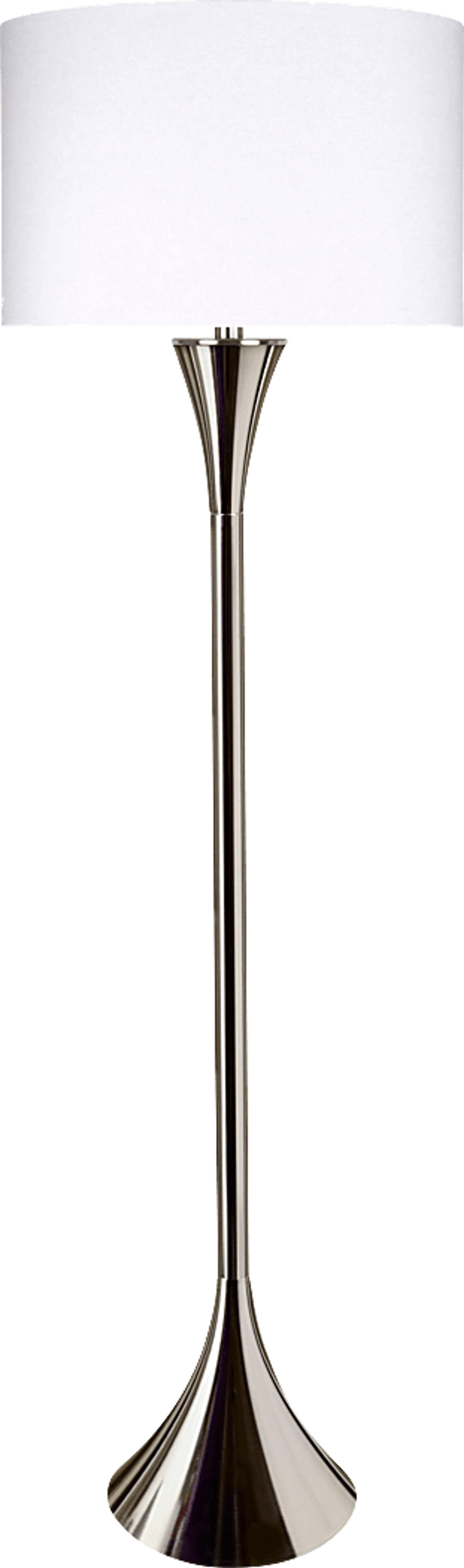 Daey Drive Silver Floor Lamp - Image 1