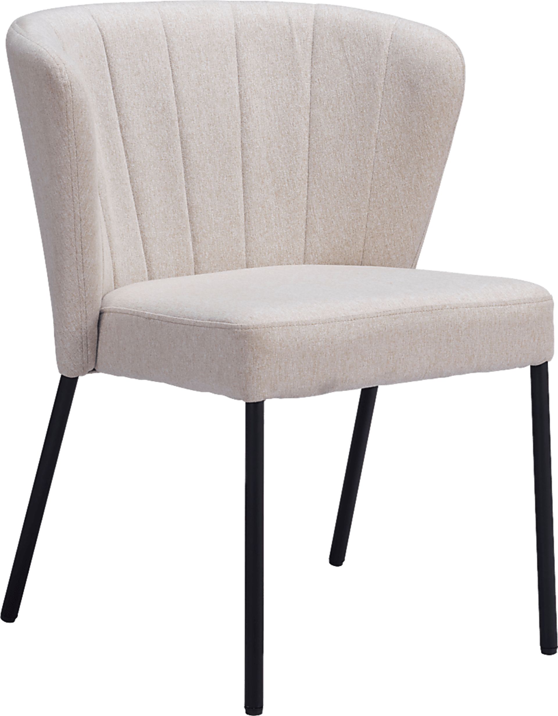Daffodil Beige Side Chair, Set of 2 - Image 3